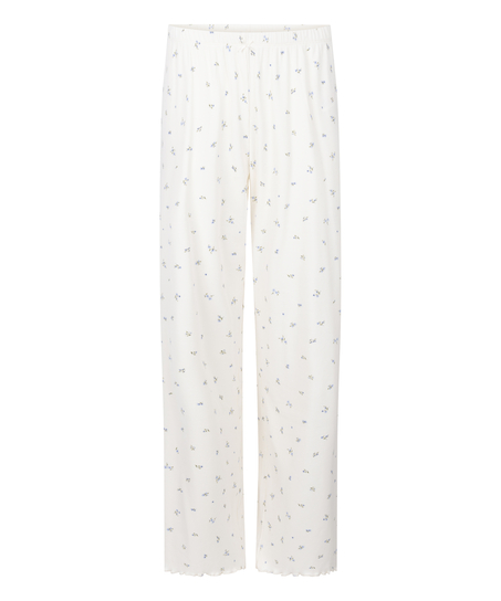 Daisy Pyjama Pant, White