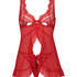 Seraphina Non-padded Underwired Babydoll, Red