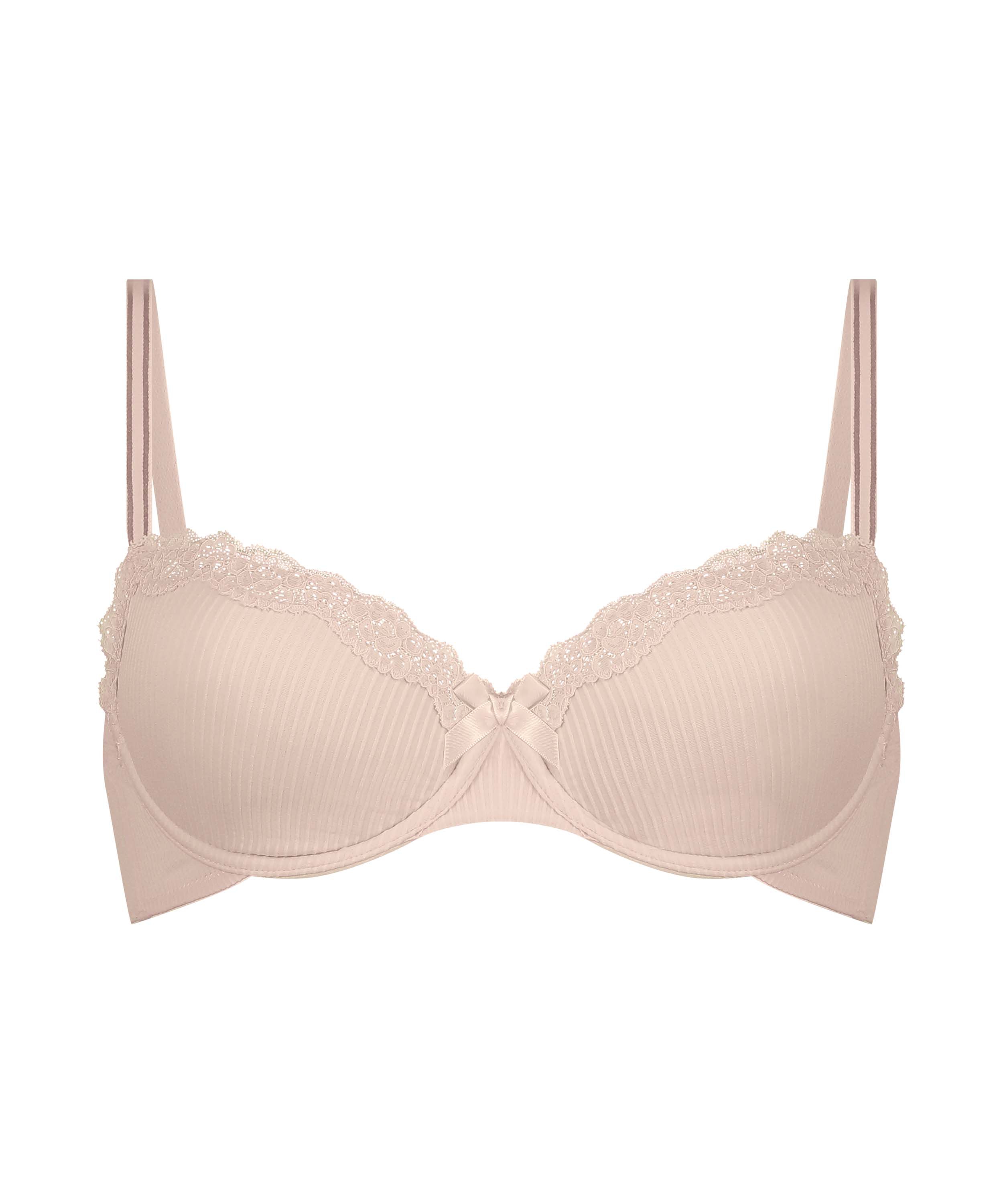 Lola Padded Underwired Bra, Pink, main