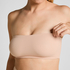 Smooth Bandeau Bralette, Beige