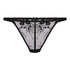 Peonie Highleg Thong, Black