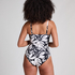 Mauritius Bandeau Bathingsuit, Black