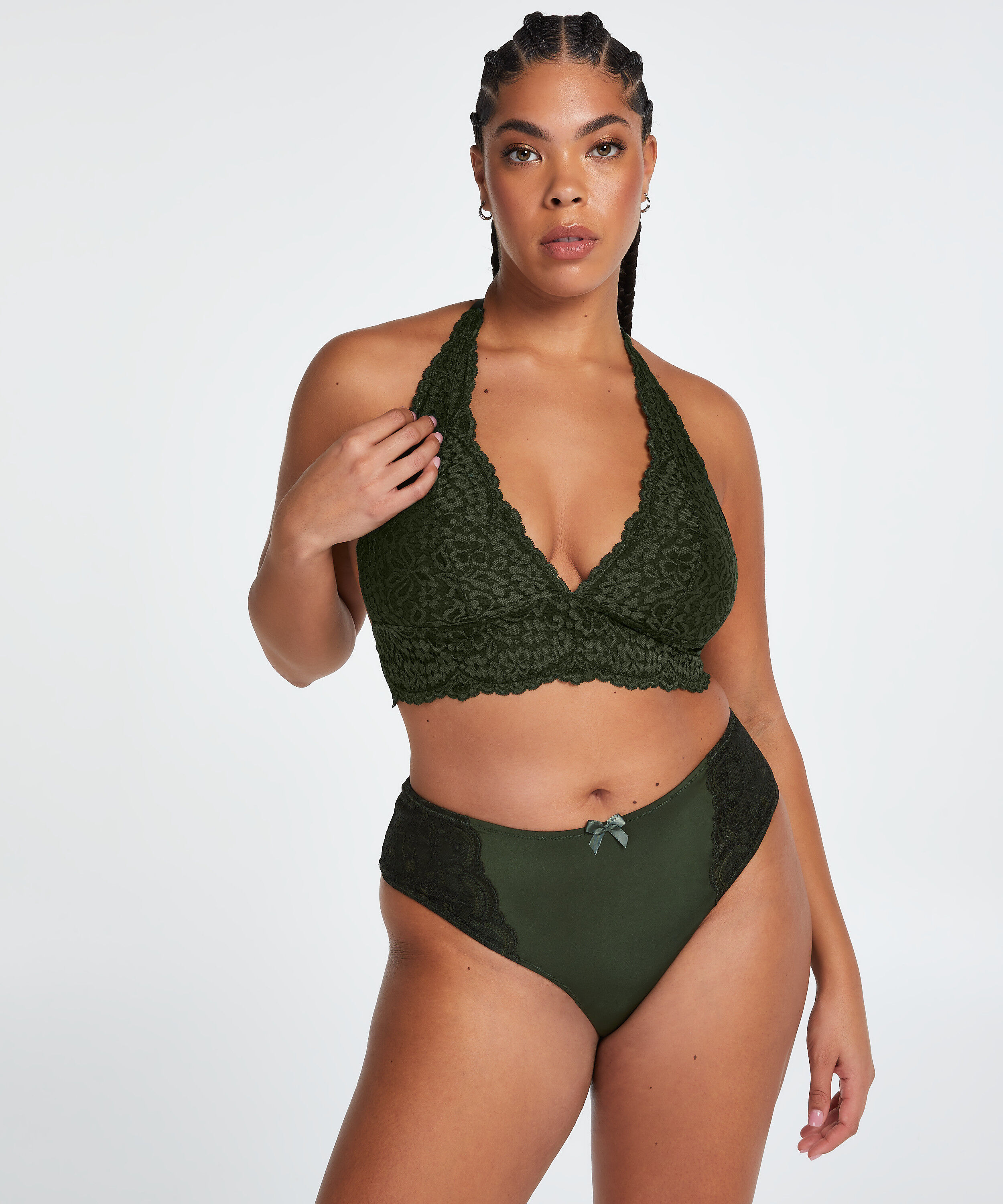 Gina Thong Curvy, Green