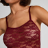 Slipdress Allover Lace, Red
