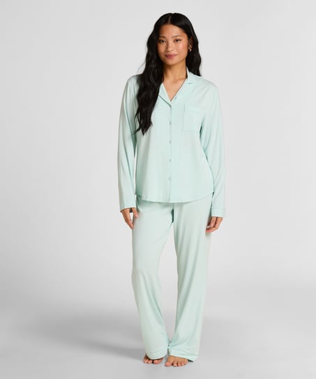 Essential Jersey Long-Sleeved Jacket, Blue