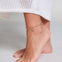 Starfisch Anklet, Yellow