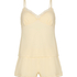 Pyjama Set Jersey Lace, Yellow