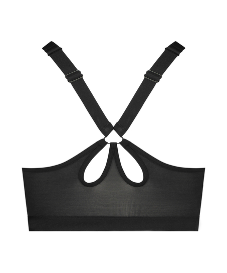 HKMX Sports bra The Pro Level 3, Black