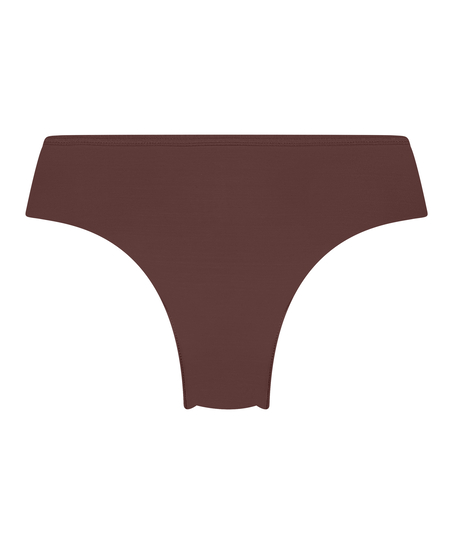 Invisible Lace Back Brazilian, Brown