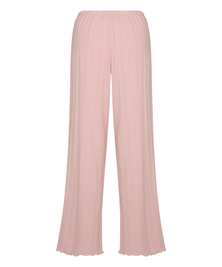 Pants Loose Pointelle, Pink