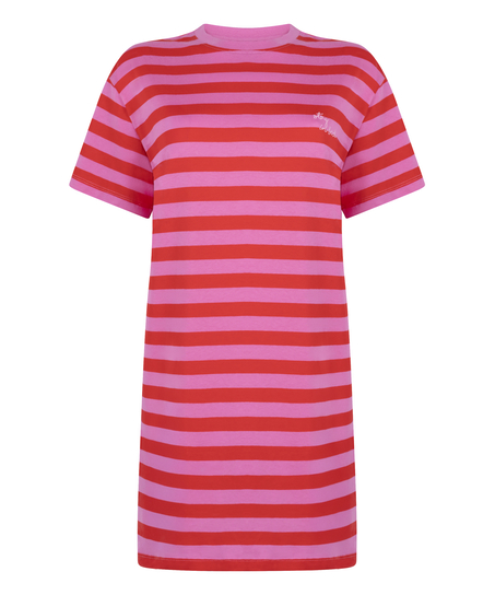 Round Neck Nightshirt, Pink