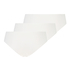 3-pack invisible Brazilian, White