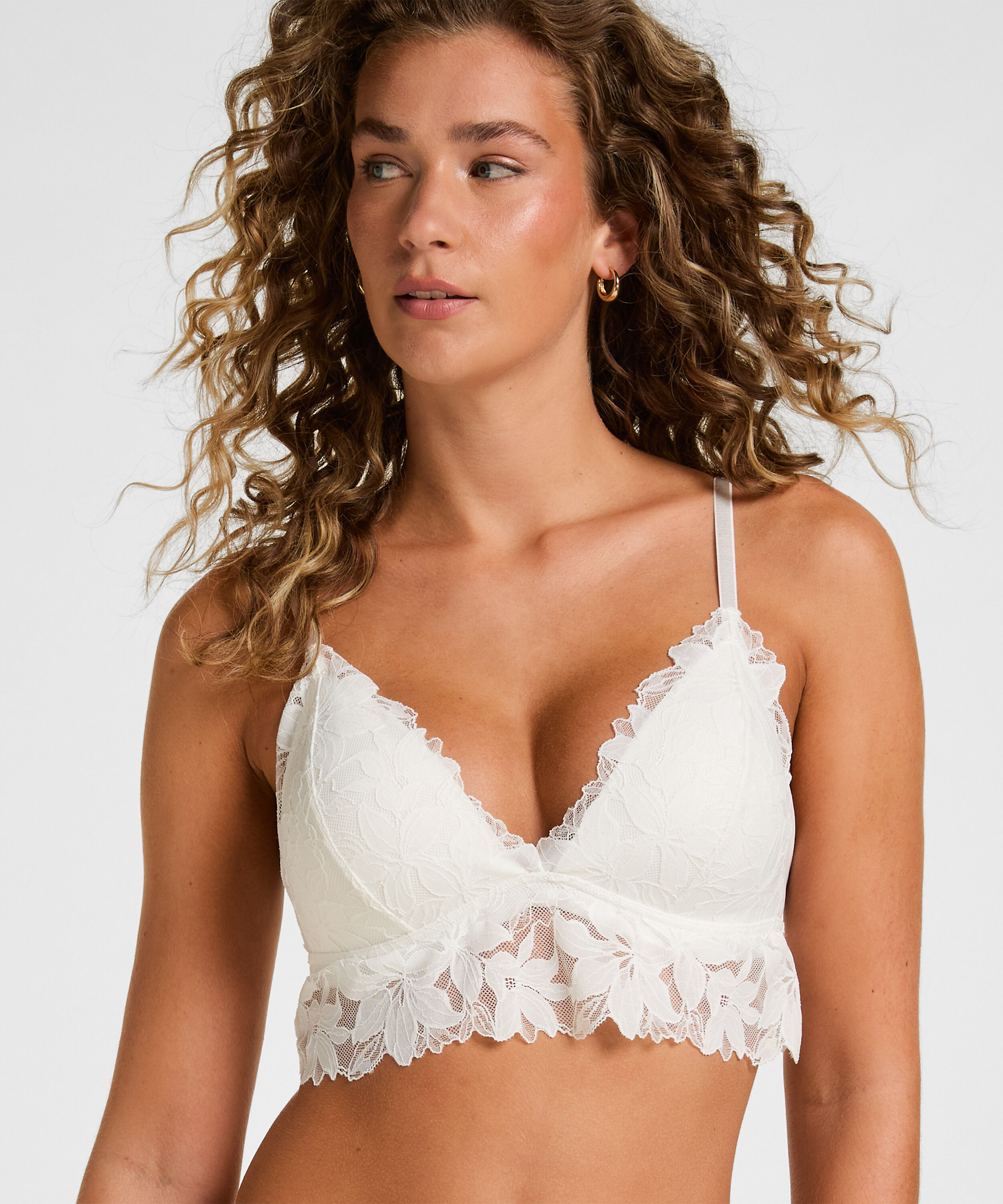 Bralette Ingrid, White