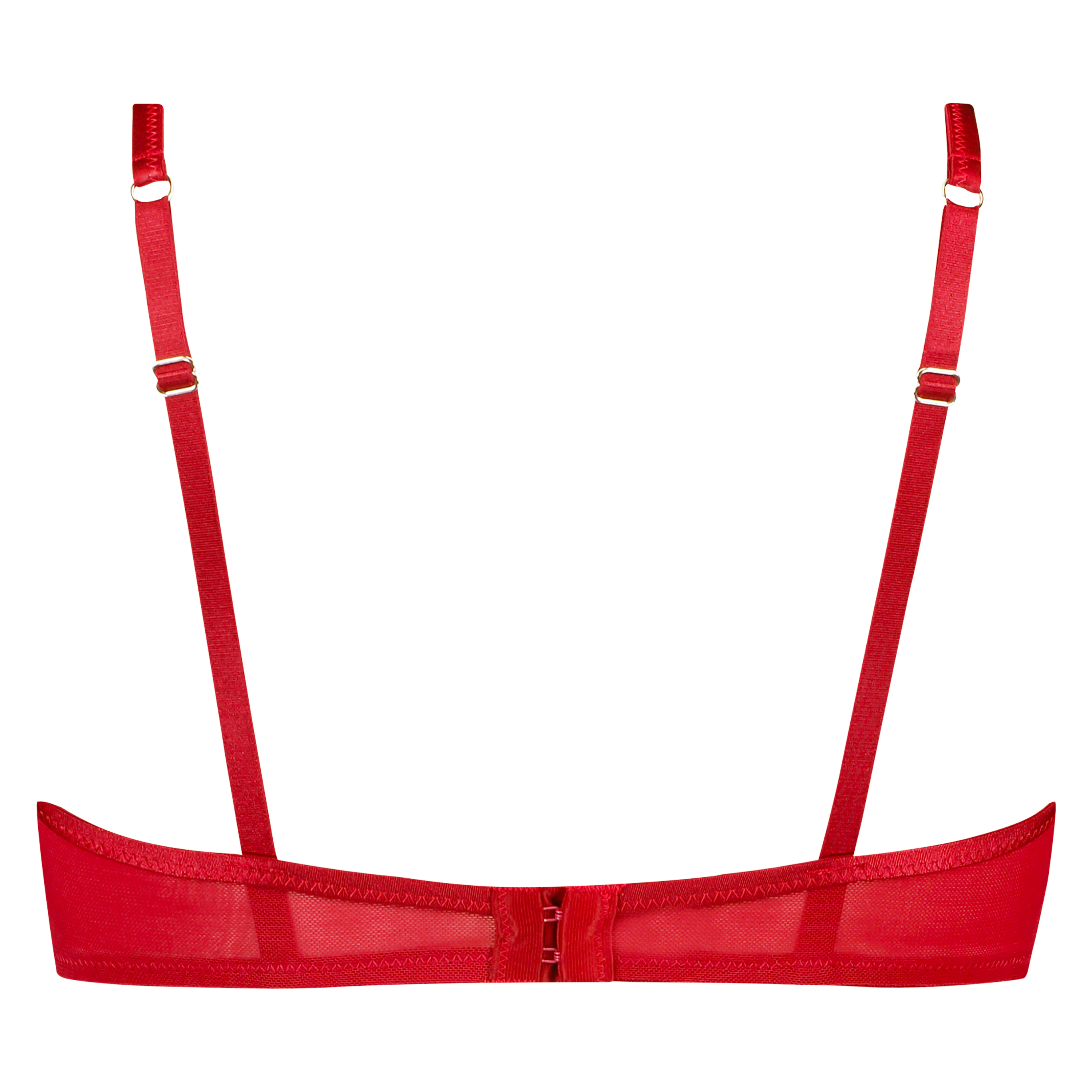 Sosha Non-Padded Underwired Bra, Red, main
