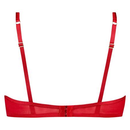 Sosha Non-Padded Underwired Bra, Red