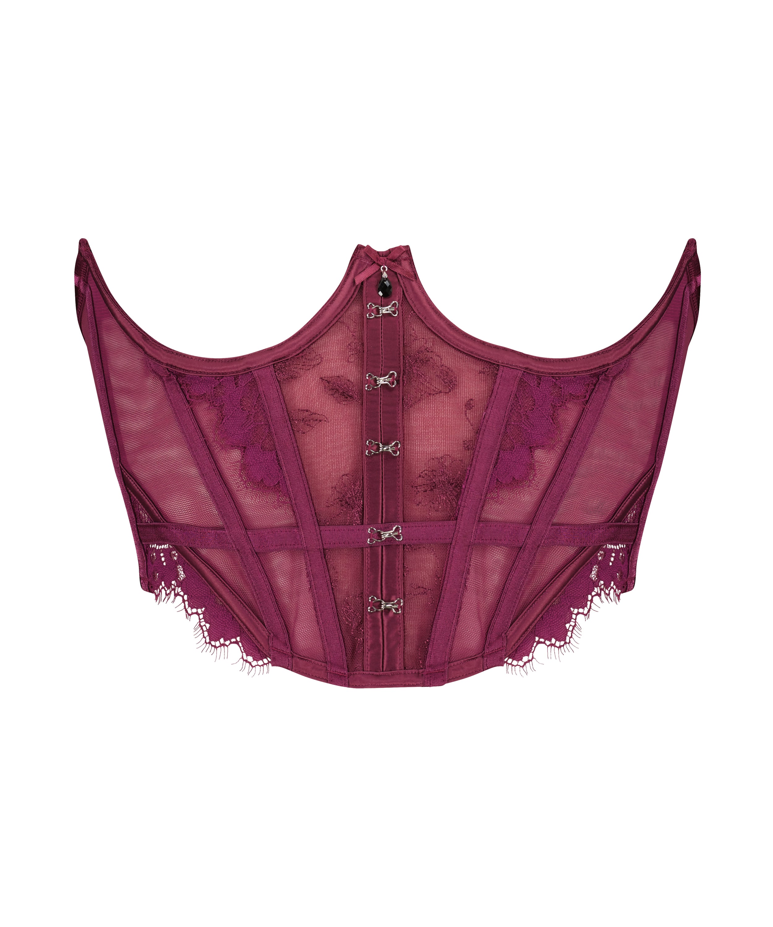 Sia Cupless Bustier, Purple, main