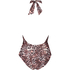 Leopard swimsuit, Brown