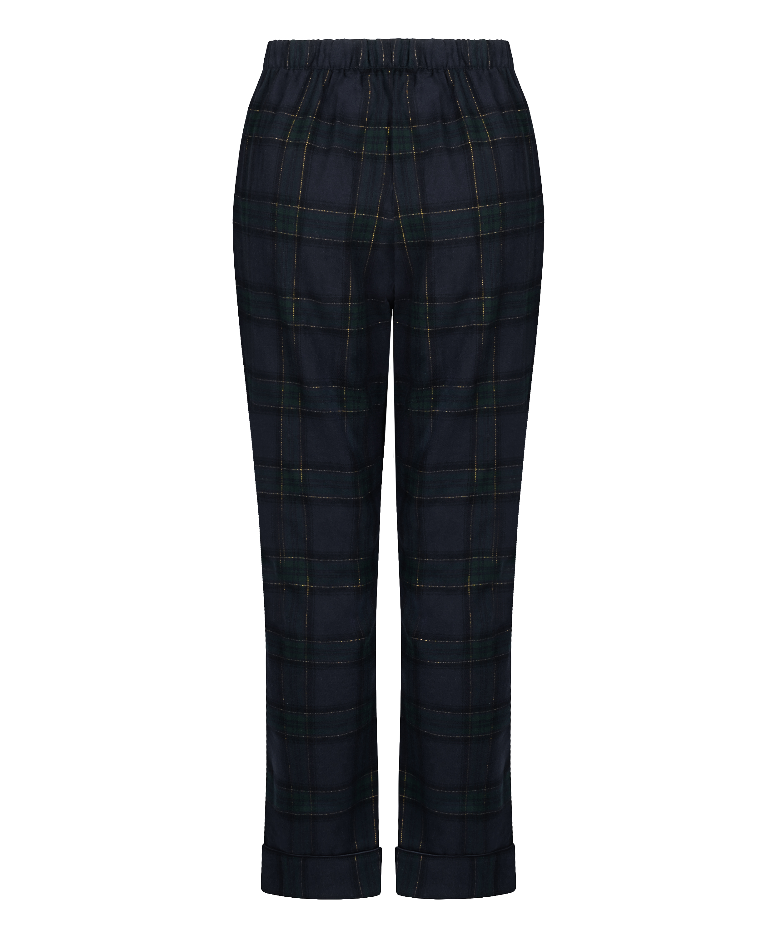 Flannel Pyjama Pants, Blue, main