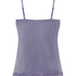Velours Lace Cami Top, Purple