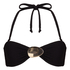 Cabo Bandeau Bikini Top, Black