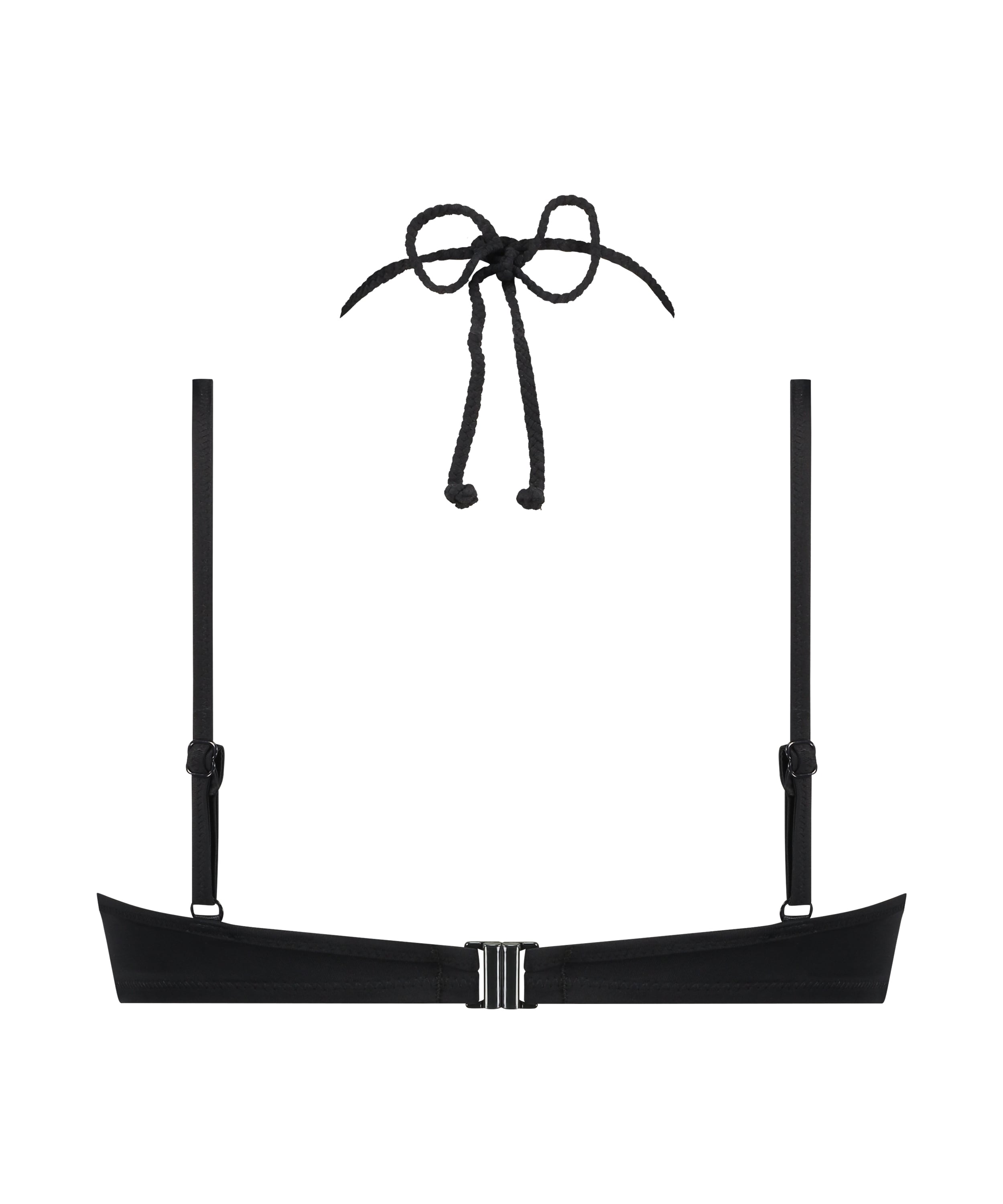 Padded Underwired Bikini Top Luxe, Black, main