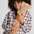 Hot water bottle, Beige