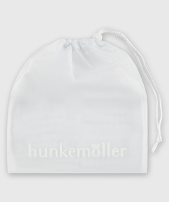 Hosiery bag drawstring, White