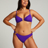 Eclipse Bikini Crop Top, Purple