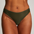 Stripe Invisible Thong, Green