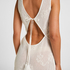 Beach Dress, White