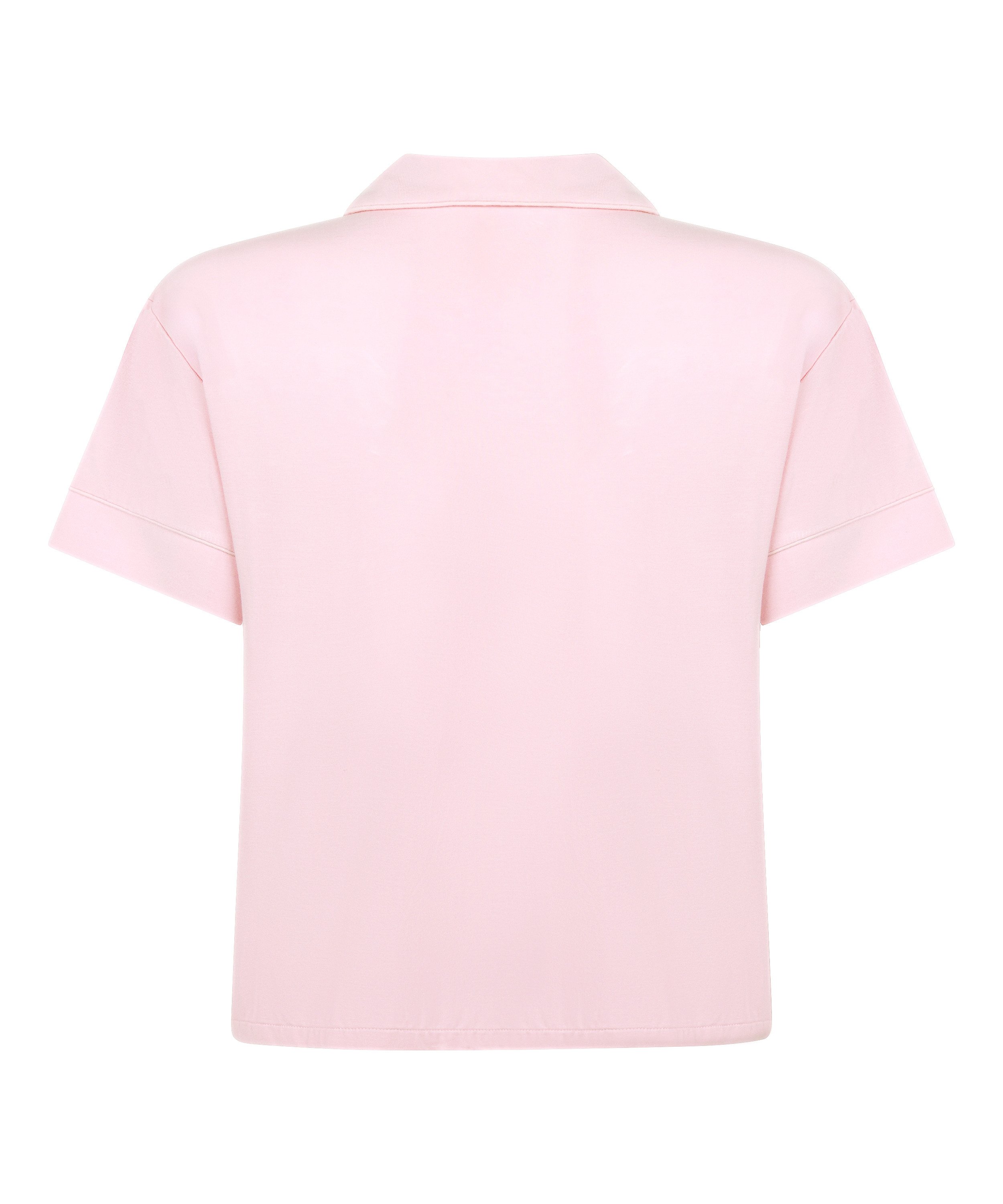 Essential Jersey Short-Sleeved Jacket, Pink, main