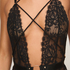 Private Brandy body open crotch, Black