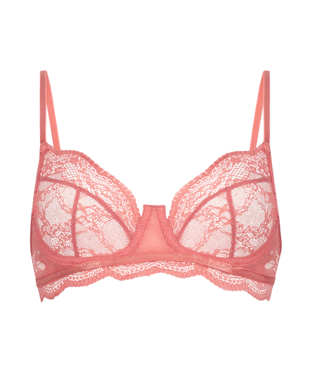 Isabelle Non-Padded Underwired Bra, Orange