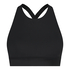 HKMX Sports Bra Level 1, Black