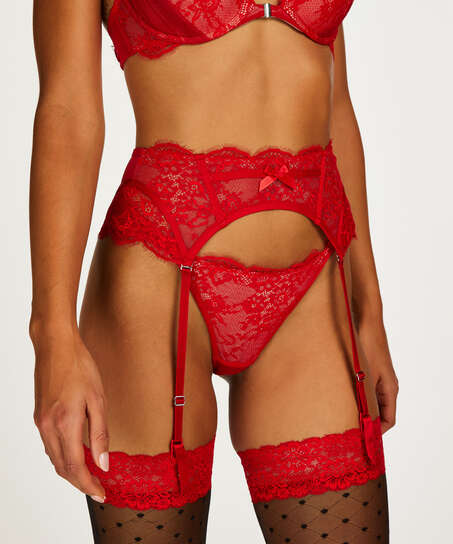 Elissa Suspenders, Red