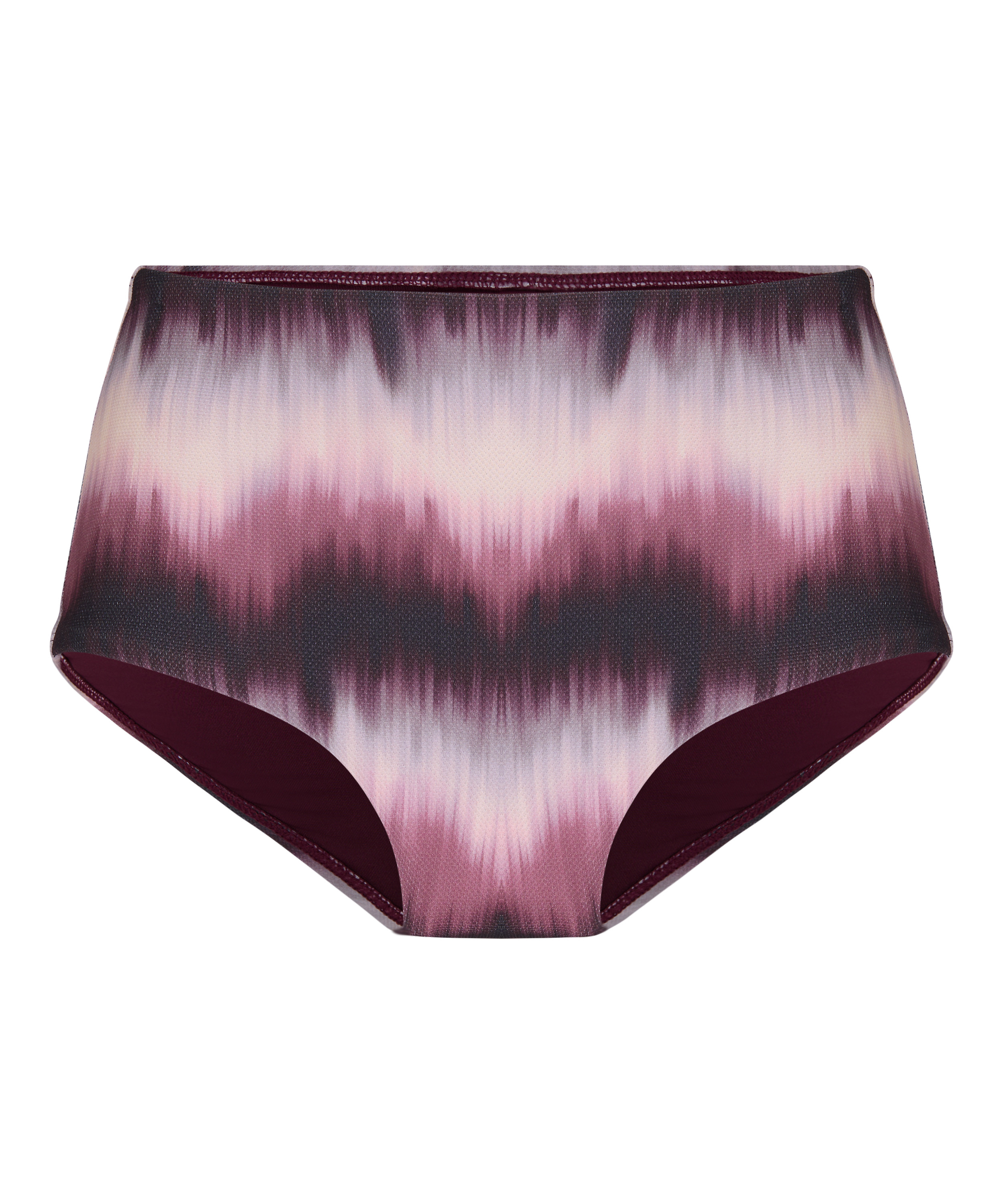 High-Waisted Bikini Bottom Mauritius, Purple, main