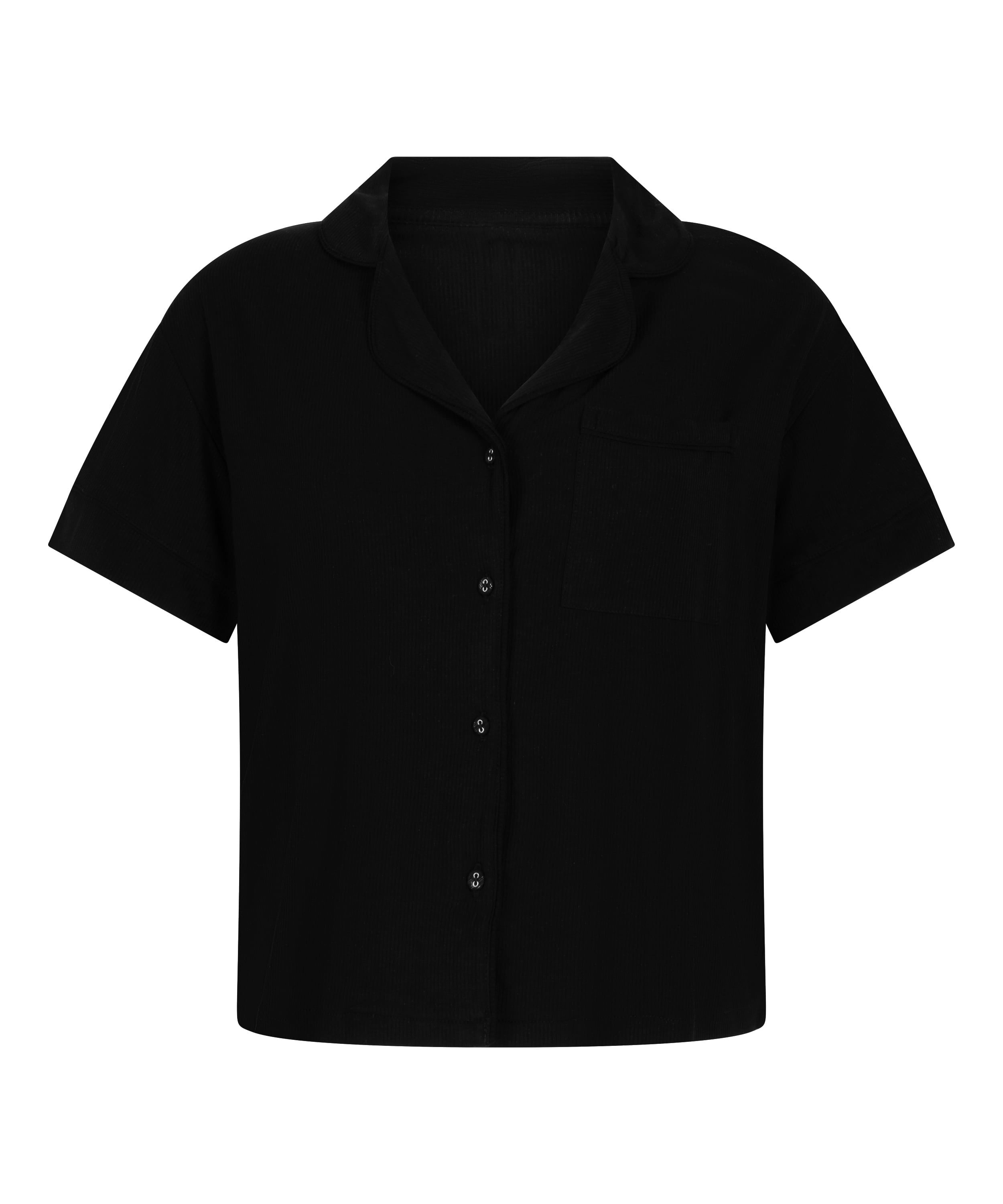 Essential Jersey Short-Sleeved Jacket, Black, main