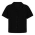 Essential Jersey Short-Sleeved Jacket, Black