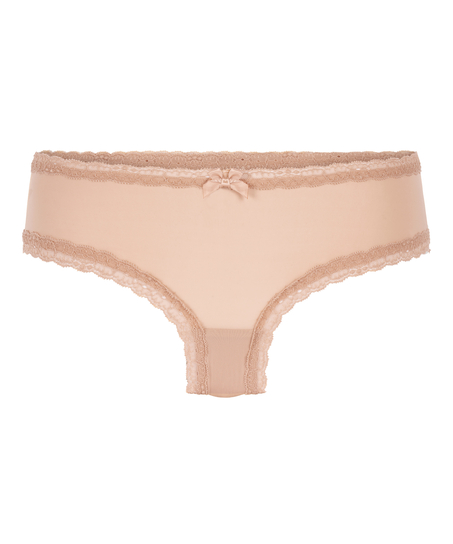 London V-shaped Brazilian, Beige