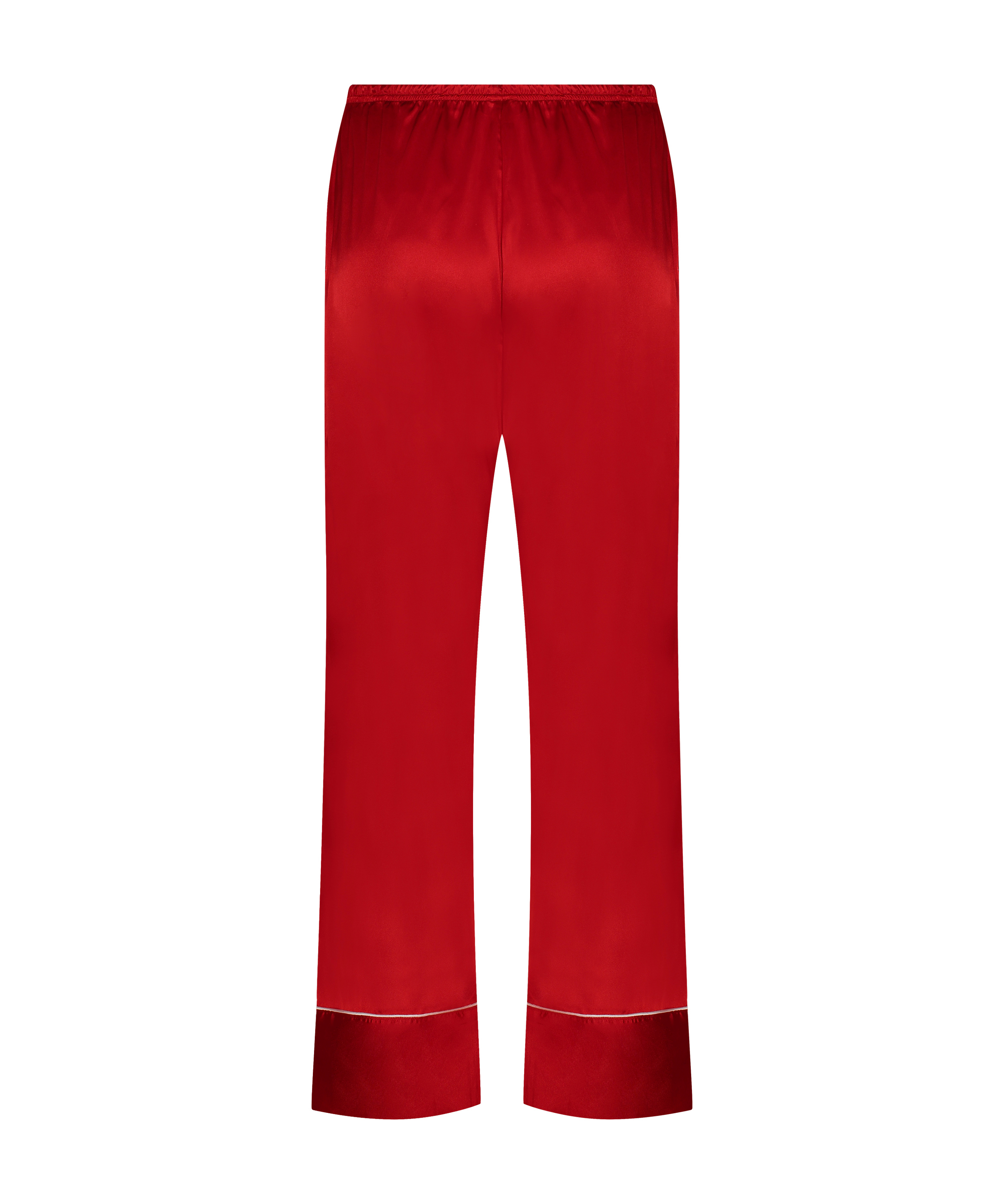 Satin Trousers, Red, main