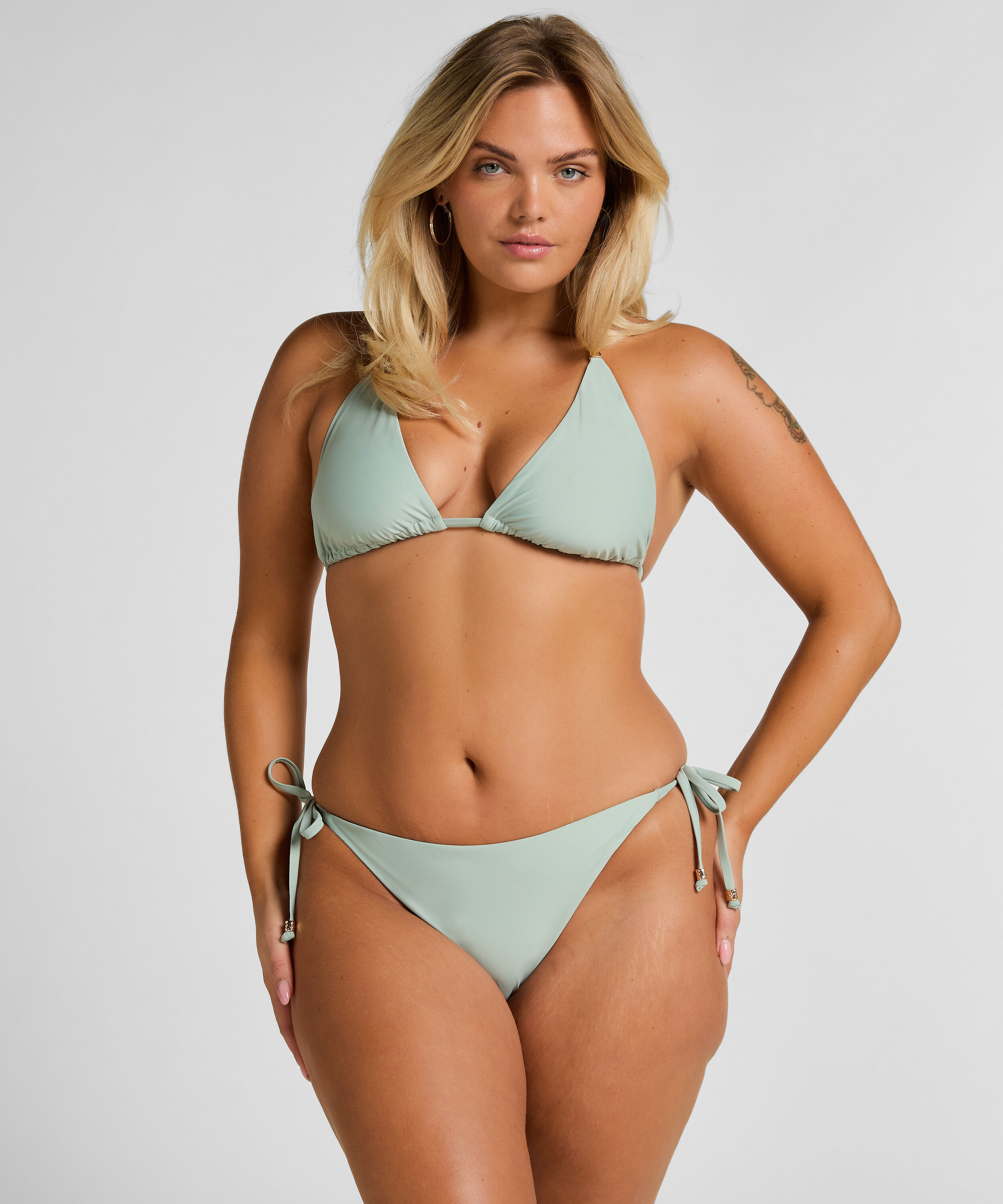 Luxe Bikini Bottom, Green