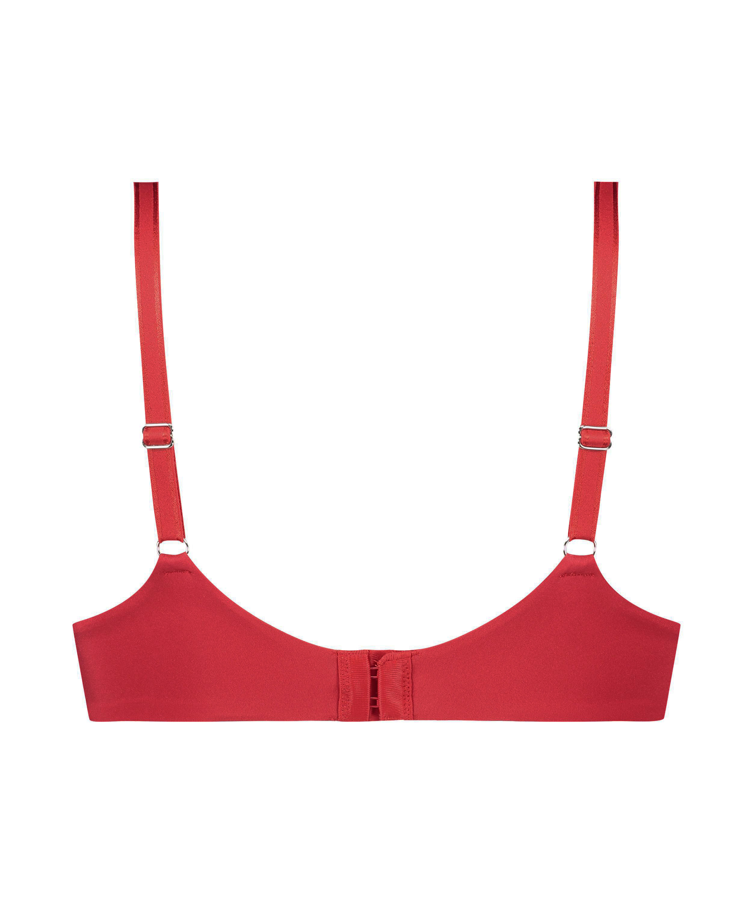 Mona padded non-underwired bra, Red, main
