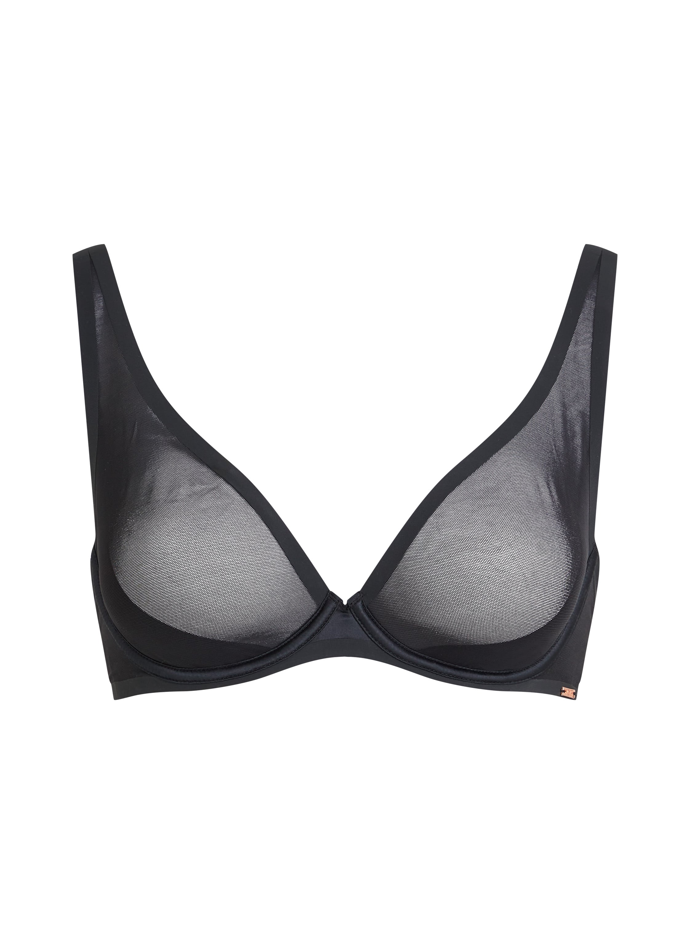 Essential Non-Padded Underwired Bra, Black, main