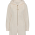 Fleece Onesie, White