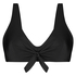 Unformed Clasp Bikini Top Sunset Dreams, Black