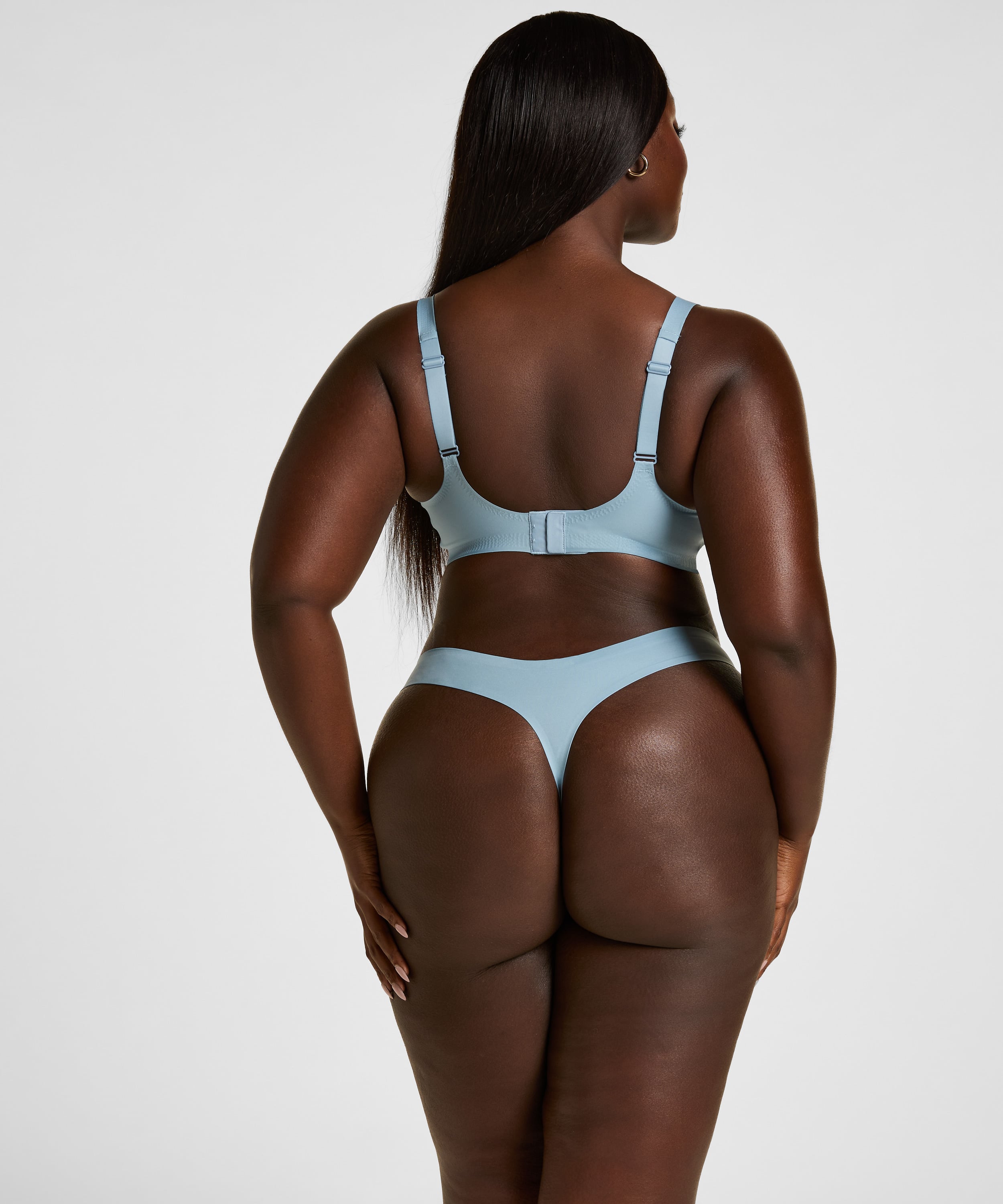Super Comfort Thong, Blue, main
