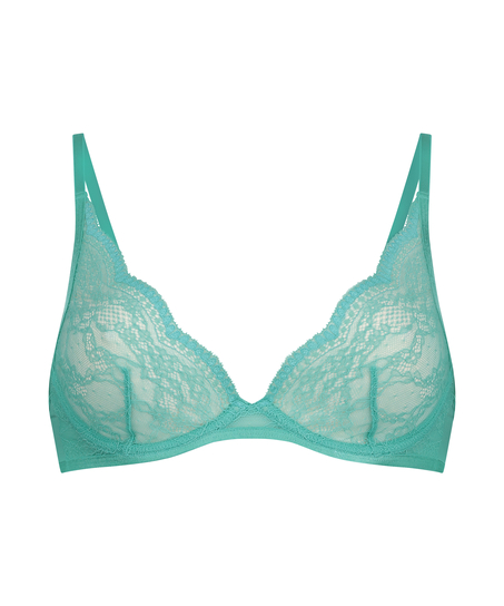 Isabelle Non-Padded Underwired Bra, Green