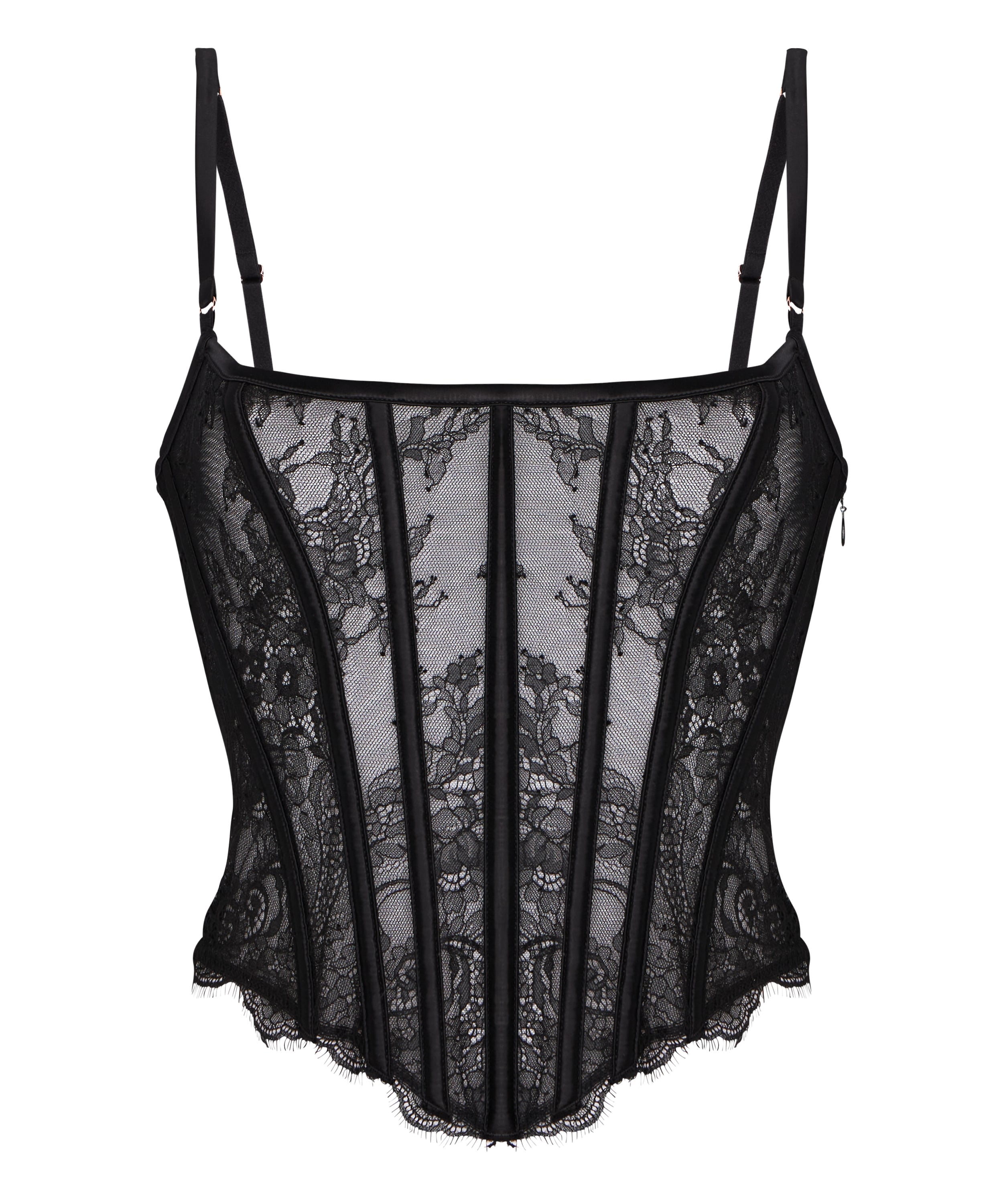 Bustier Sylvia, Black, main
