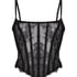 Bustier Sylvia, Black