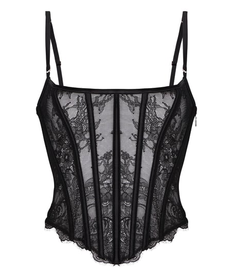 Bustier Sylvia, Black